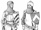 Fante nella prima metà del XIV secolo