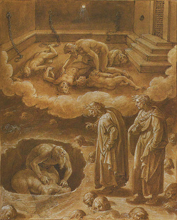 Conte Ugolino della Gherardesca nel XXXIII canto dell’Inferno